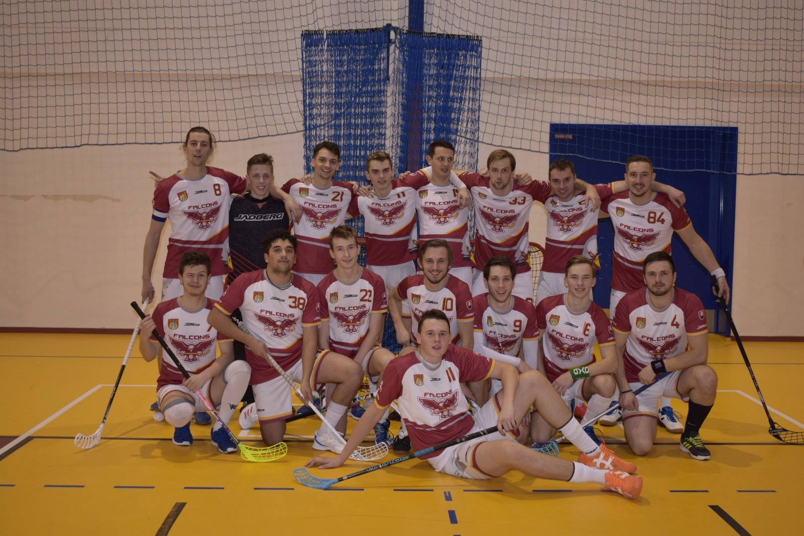 Historická fotka klubu Falcons